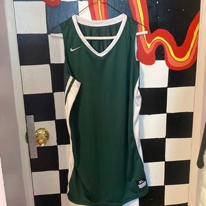 Vintage Green Nike Dri-fit shirt dress